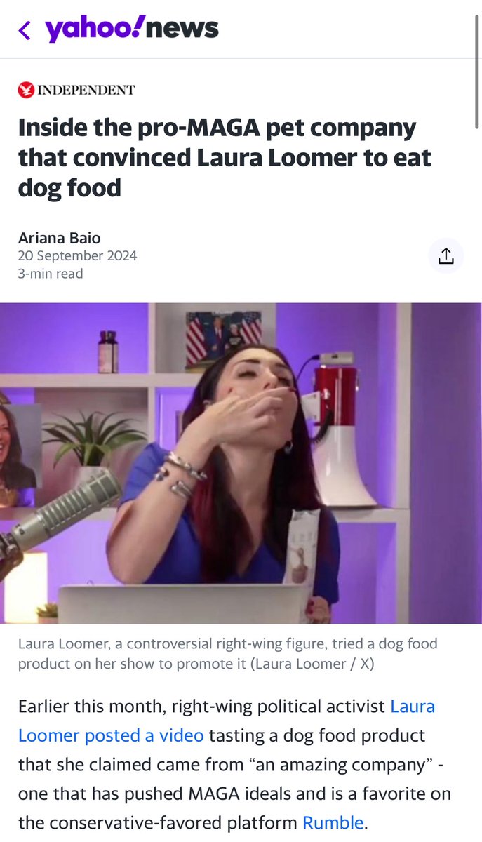 <a href="/LauraLoomer/">Laura Loomer</a> <a href="/ZohranKMamdani/">Zohran Kwame Mamdani</a> Is this you?