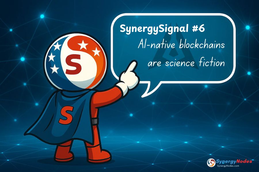 Synergy Nodes (@synergynodes) on Twitter photo đŁ Synergy Signal: Debunked #6
Myth: âAI-native blockchains are science fictionâtrustless smart contracts need human oversight.â
Reality:
<a href="/GenLayer/">GenLayer đ§ </a> is live in 2025, proving that AI-powered intelligent contracts and AI-native consensus aren't just vaporwareâtheyâre operational đŁ Synergy Signal: Debunked #6
Myth: âAI-native blockchains are science fictionâtrustless smart contracts need human oversight.â
Reality:
<a href="/GenLayer/">GenLayer đ§ </a> is live in 2025, proving that AI-powered intelligent contracts and AI-native consensus aren't just vaporwareâtheyâre operational