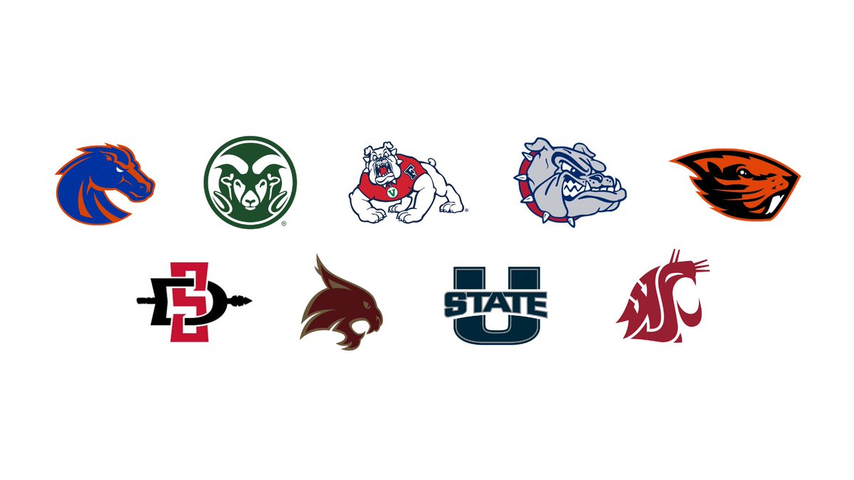 The All Logo Conference grows with the addition of #TXST.

The <a href="/pac12/">Pac-12 Conference</a> has the best collection of logos out of any conference. 

(Utah State gets a pass since they have great secondary logos.)