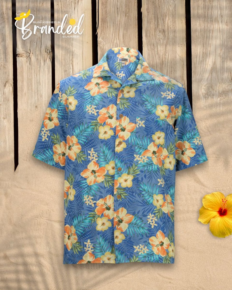 GrecoPromotions's tweet photo. This Custom Hibiscus Multicolor Camp Shirt brings breezy vibes and bold branding wherever your people go — whether it’s a team outing, company retreat, or a sunny client freebie.

#SummerUniforms #BrandedApparel #ClientGifting #CampShirtSeason #StandOutInStyle https://t.co/8dSRkP6Ibs