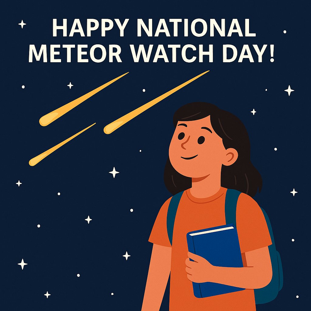 RocketAcademic's tweet image. 🌠 It’s National Meteor Watch Day!
At Rocket Academic, we help students shine bright and soar beyond limits — just like meteors across the sky. 🚀📚
#NationalMeteorWatchDay #RocketAcademic #LearningLiftOff