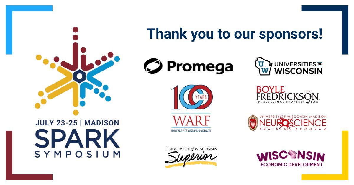 Thank you to our sponsors of our upcoming WiSys SPARK Symposium! We appreciate your support in making our annual conference a success. Learn more about #WiSysSPARK and secure your seat: buff.ly/wXRaCTq 

<a href="/promega/">Promega Corporation</a> <a href="/UniversitiesWI/">Universities of Wisconsin</a> @warf_news @uw-superior @wedcnews