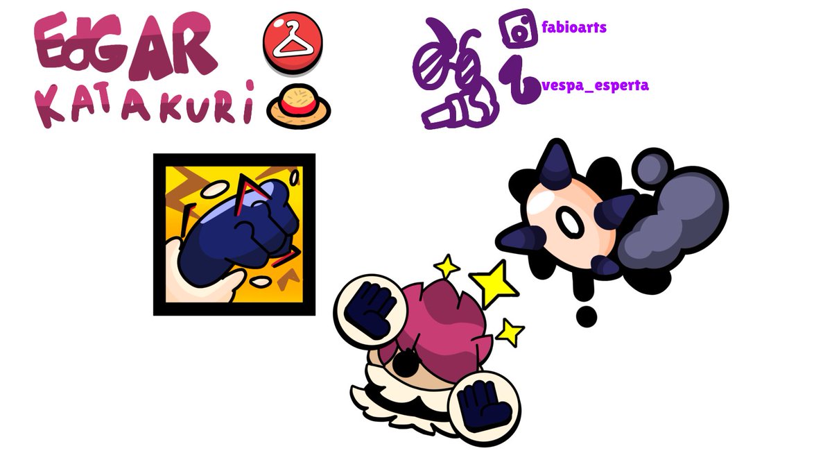 TesteK57653's tweet photo. EDGAR KATAKURI🧣🍩!!?? Concept collab for one piece #BrawlStarsArt #BrawlStars #conceptart #games #ONEPIECE #animefanart https://t.co/F8RYhkeuP9