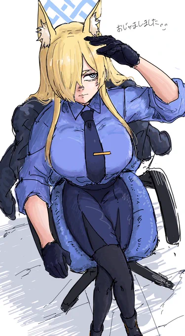 絵チャで描いたカンナさん ありがとうございました