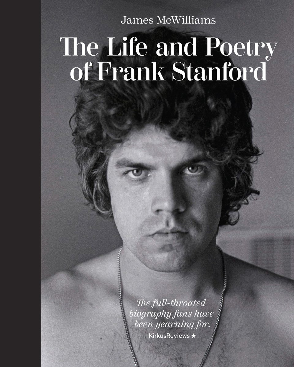 uarkpress's tweet image. AVAILABLE!
The Life and Poetry of Frank Stanford by James McWilliams
uapress.com/product/life-p…