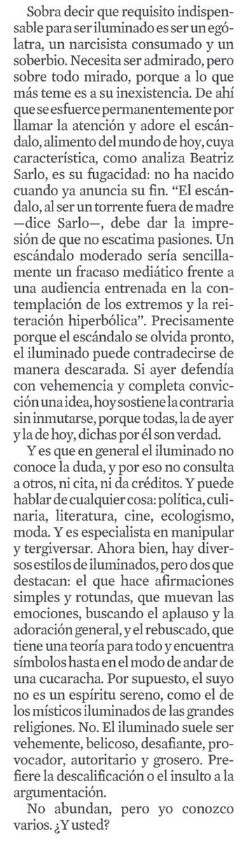 Estos personajes se las arreglan para aparentar de lo que carecen: humildad. En mi ya larga carrera he visto pasar por frente a mis ojos cualquier cantidad… van y vienen👇🏼