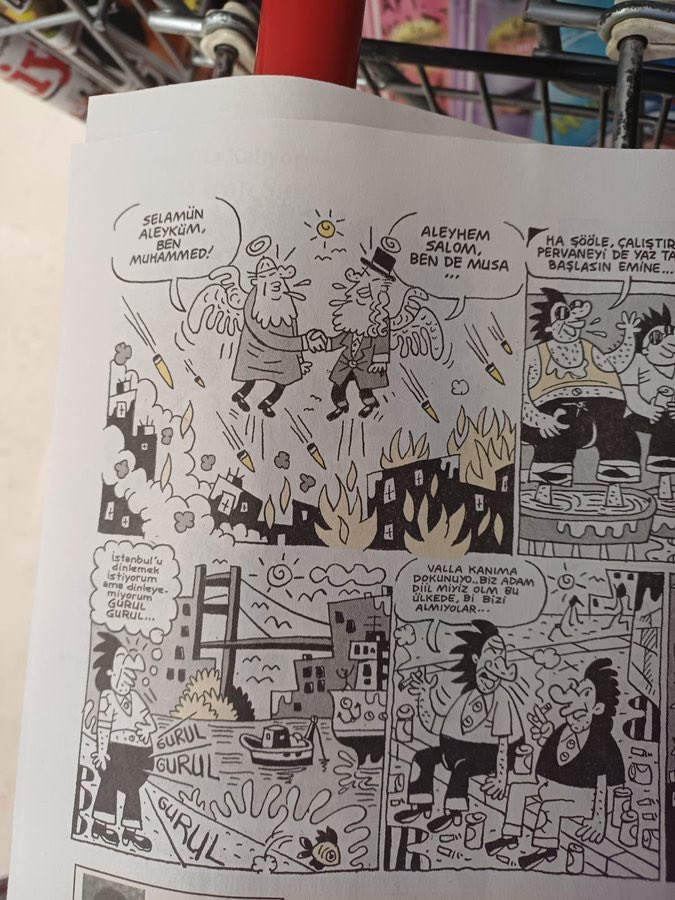 Bu karikatür için LeMan saldırıya uğramış…

Ben hakkaten şaşkınım bu kadar bağnazlık normal değil!!!