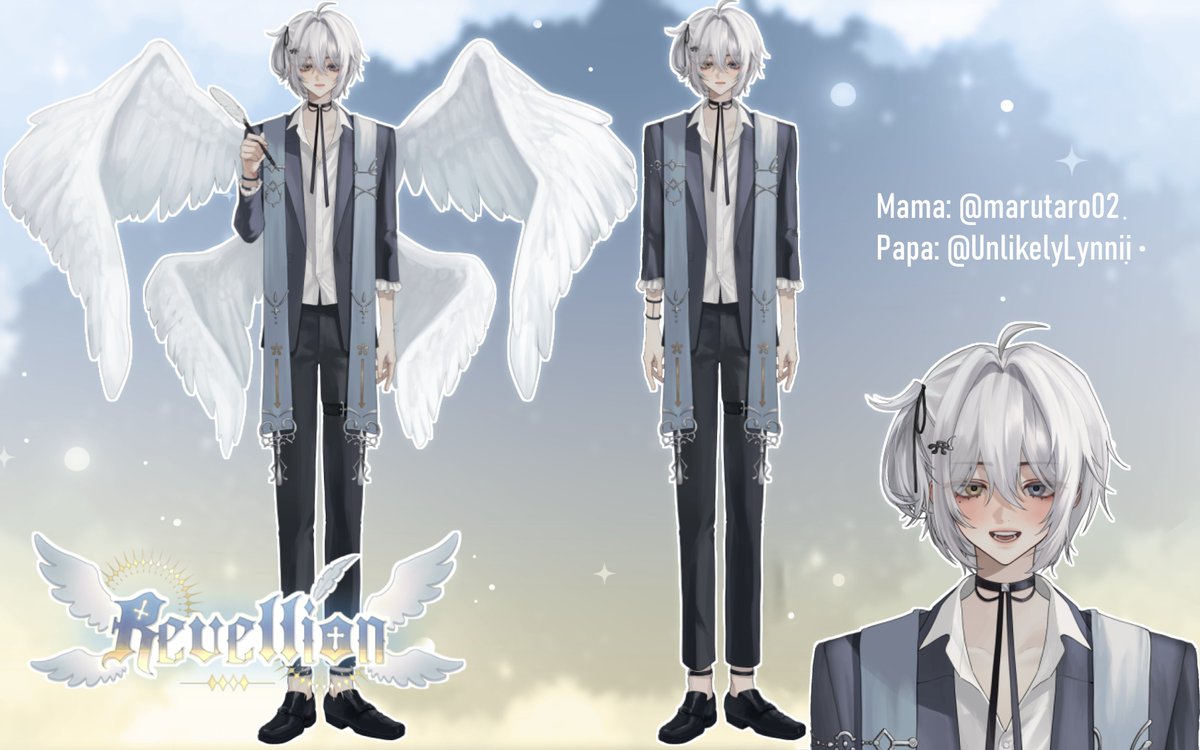 ꒰ა Hello, I'm Revellion ໒꒱ Your Personal Seraph! I'm a Vartist and Ex-Agency Idol Vsinger. ₊˚☆・♪
───୨ৎ───
Oshi Mark: 🎵⛓️🪽
───୨ৎ───
✧ Live Tag: #RevelLive
✧ Fan Art: #RevellingArt
───୨ৎ───
Links: linktr.ee/Moribound
───୨ৎ───
🎨: #marutaro02