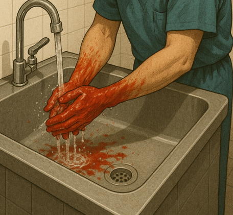 You can scrub and scrub all day.

Your YES vote has just killed people.

The stain of your actions should haunt you forever!

#VoteNo