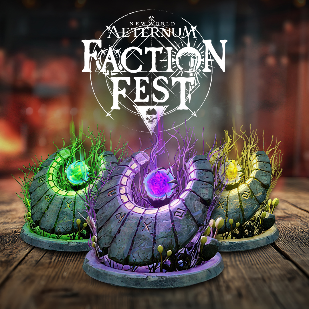 Macht eure Fraktionsfest-Abenteuer mit einem speziellen Einrichtungsgegenstand zu etwas ganz Besonderem.

Im Shop gibt's jetzt Kriegslichtstein in den Farben eurer Fraktion - nur für kurze Zeit!