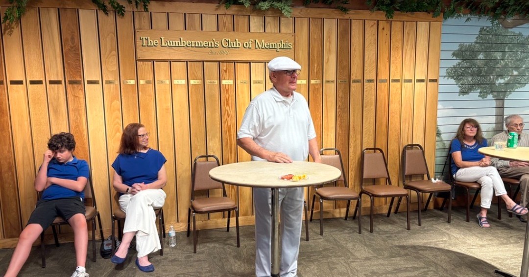 Thanks to Joe Hyrka, the historic Lumbermen’s Club of Memphis display has a new home at the Lichterman Nature Center.

After over 30 years at Memphis International Airport, Joe led the charge to preserve and relocate this important piece of Memphis hardwood history.