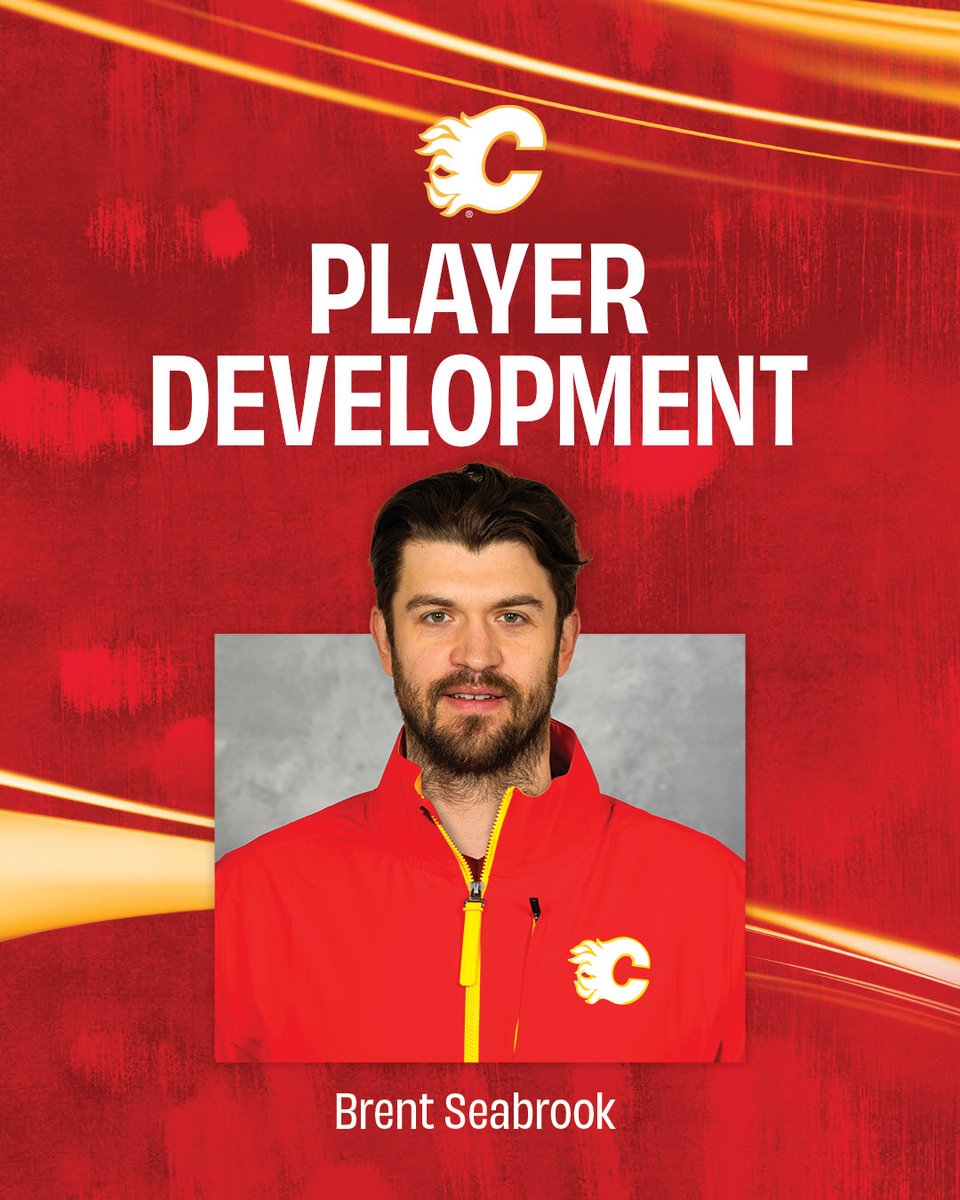 Brent Seabrook has been added to the #Flames Player Development staff!

📄: cflam.es/44F7eRr