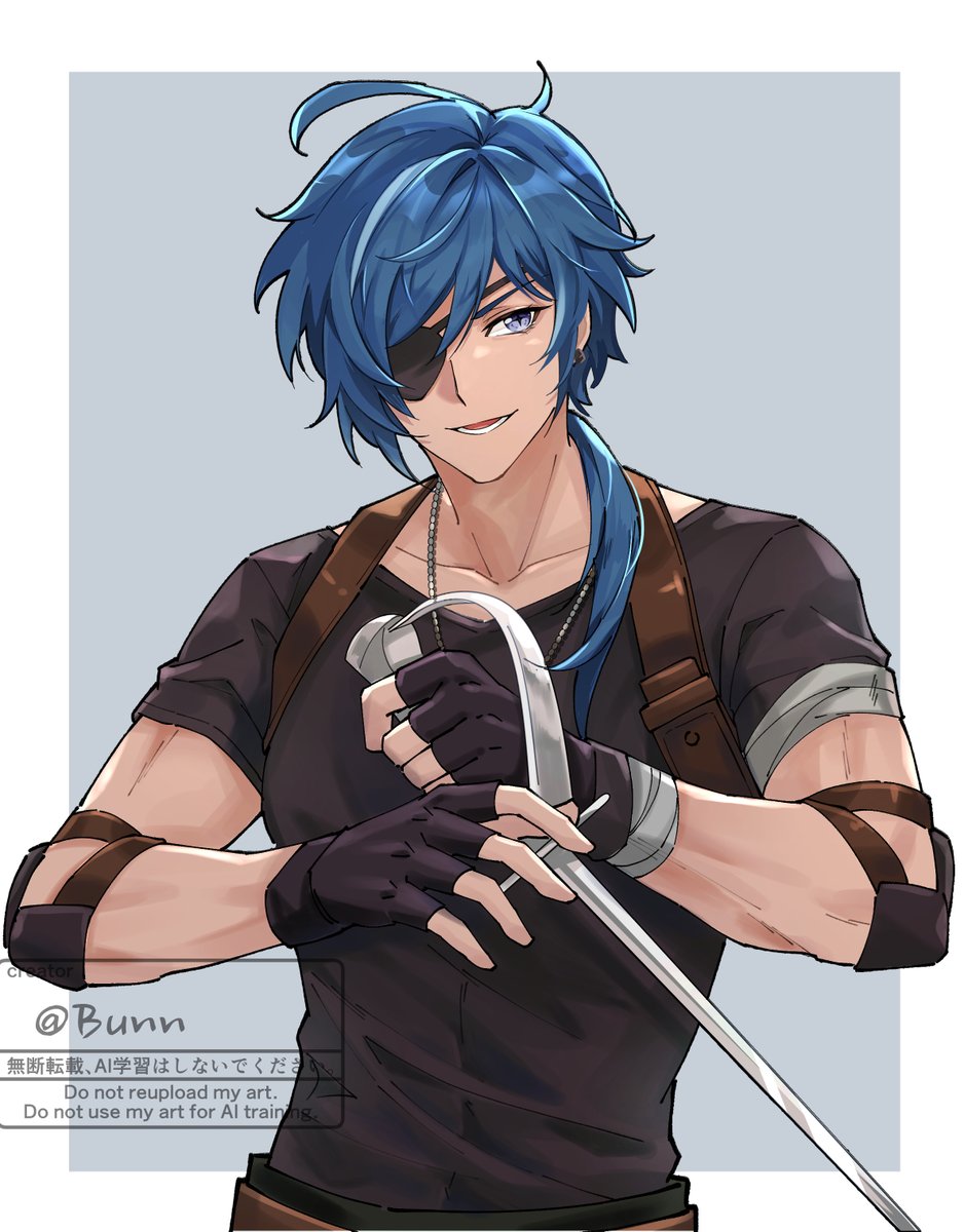 Kaeya in a Cells at Work AU—Killer T cells are cool, but I still think his personality fits an NK cell better. If he weren’t a Knight, he’d probably be an assassin. ╮(╯∀╰)╭
