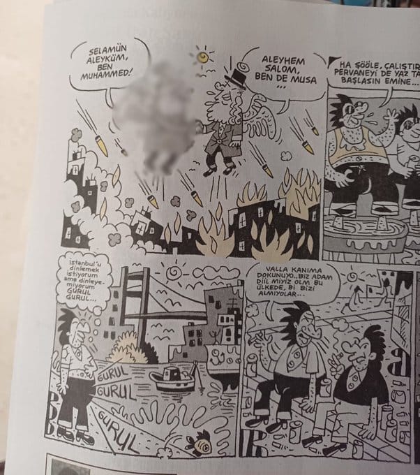 Anam babam yoluna feda olsun YA RESULLAH !
Gönlümüzün efendisine hakaret etme cürettinde bulunan #lemandergisikapatılsın .

Her mecrada ifade ettiğimiz gibi efendimizi koruma kanunu çıkarılmalı ve bu şerefsizler en ağır cezayı almalıdır. 

Müslümanlar sıkı durun karşınızda leşler