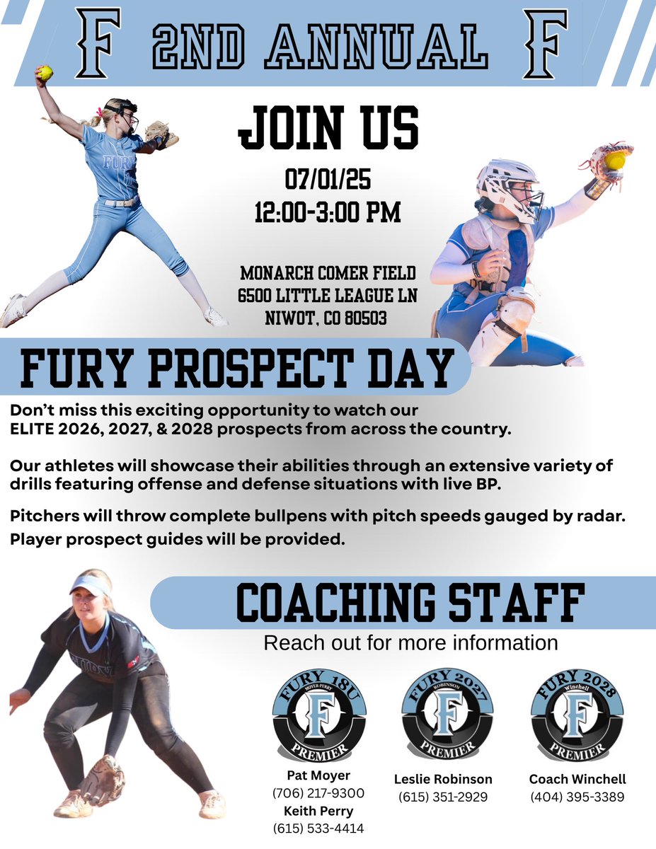 Ava Malone (@avamalone2027) on Twitter photo 3-0 on the day! Onto organizational workout! If you have time we would love for you to be there!
<a href="/fury_07/">Fury Premier 18U Moyer/Perry</a>
<a href="/CoachMoyer/">Patrick Moyer</a> 3-0 on the day! Onto organizational workout! If you have time we would love for you to be there!
<a href="/fury_07/">Fury Premier 18U Moyer/Perry</a>
<a href="/CoachMoyer/">Patrick Moyer</a>
