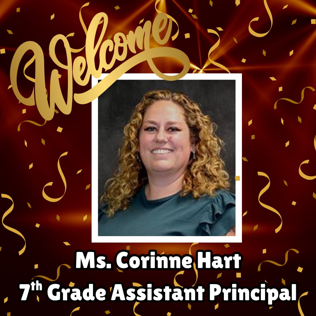 Join us in giving a warm Spartan welcome to our new 7th Grade Assistant Principal, Ms. Corinne Hart! We’re thrilled to have her join the Sun Valley family. Welcome aboard, Ms. Hart! @aghoulihan @ucpsnc