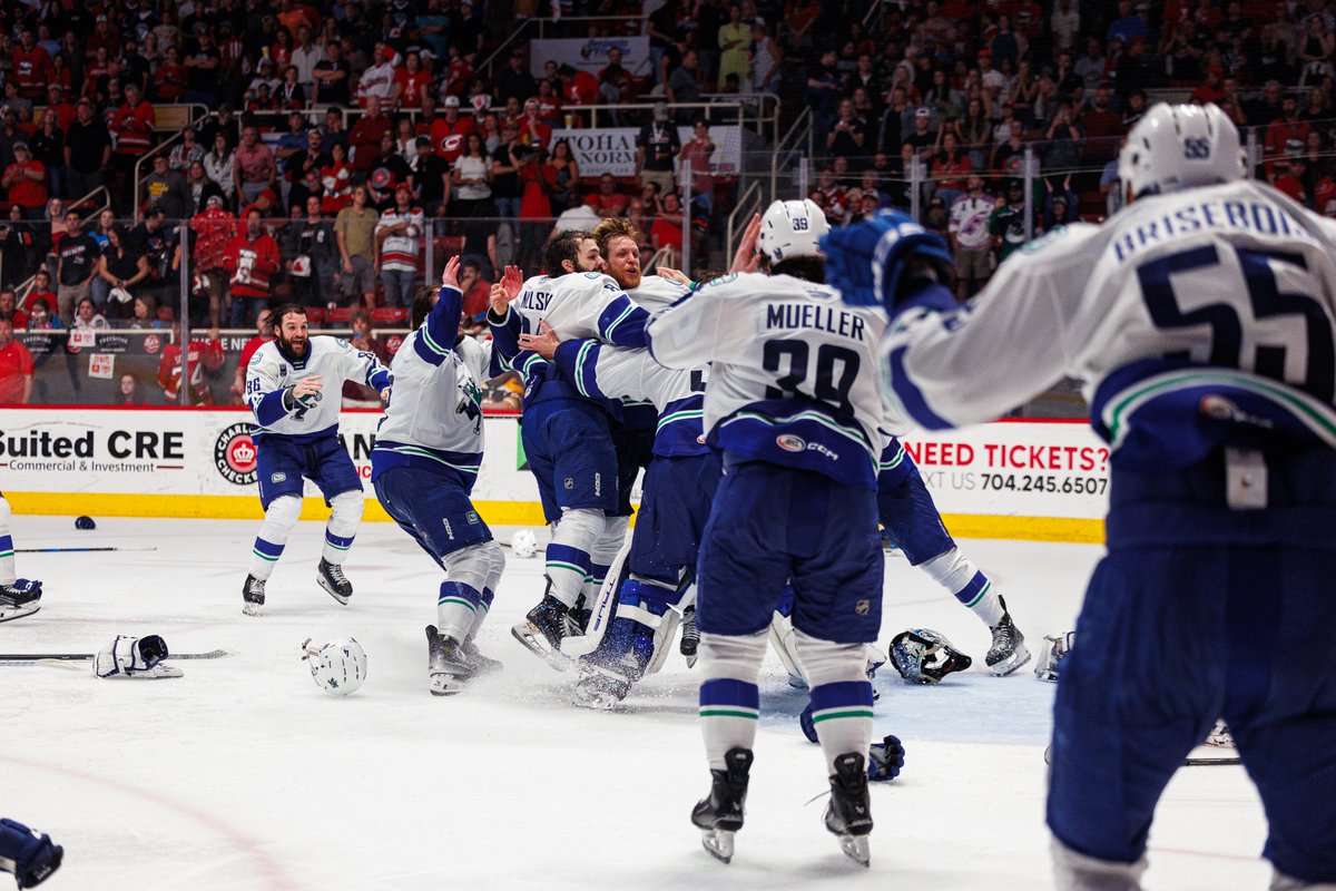 TheAHL's tweet image. One week ago today🏆