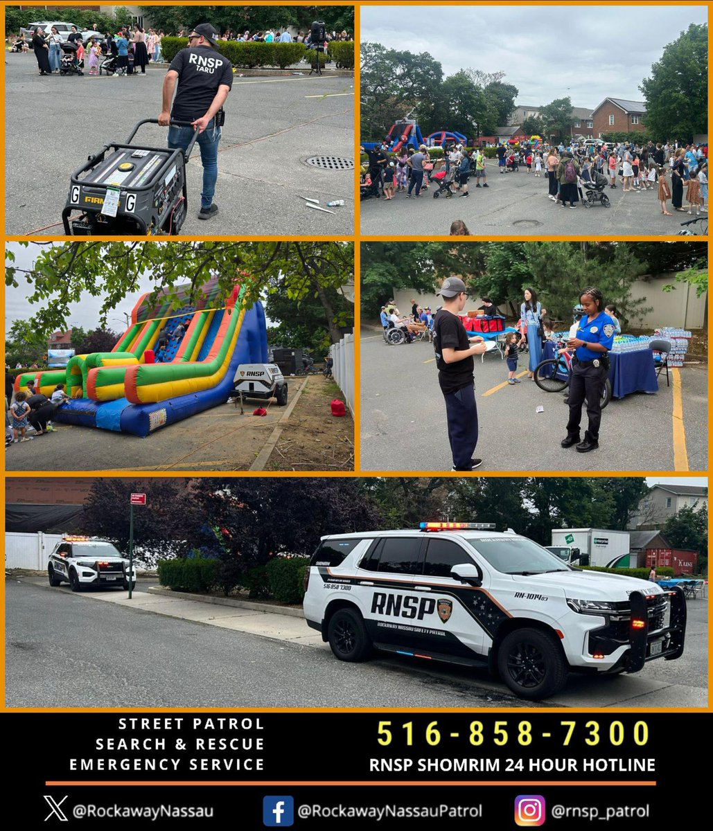 RNSP (@rockawaynassau) on Twitter photo RNSP Shomrim was on hand at the <a href="/JCCofRP/">JCCRP</a> Family Fun Day Event assisting with traffic and crowd control and otherwise ensuring a smoothly run event. Working in #collaboration with <a href="/NYPD101Pct/">NYPD 101st Precinct</a> and <a href="/NYPDCommAffairs/">NYPD Community Affairs</a>, the RNSP was able to ensure a safe and secure environment for many RNSP Shomrim was on hand at the <a href="/JCCofRP/">JCCRP</a> Family Fun Day Event assisting with traffic and crowd control and otherwise ensuring a smoothly run event. Working in #collaboration with <a href="/NYPD101Pct/">NYPD 101st Precinct</a> and <a href="/NYPDCommAffairs/">NYPD Community Affairs</a>, the RNSP was able to ensure a safe and secure environment for many