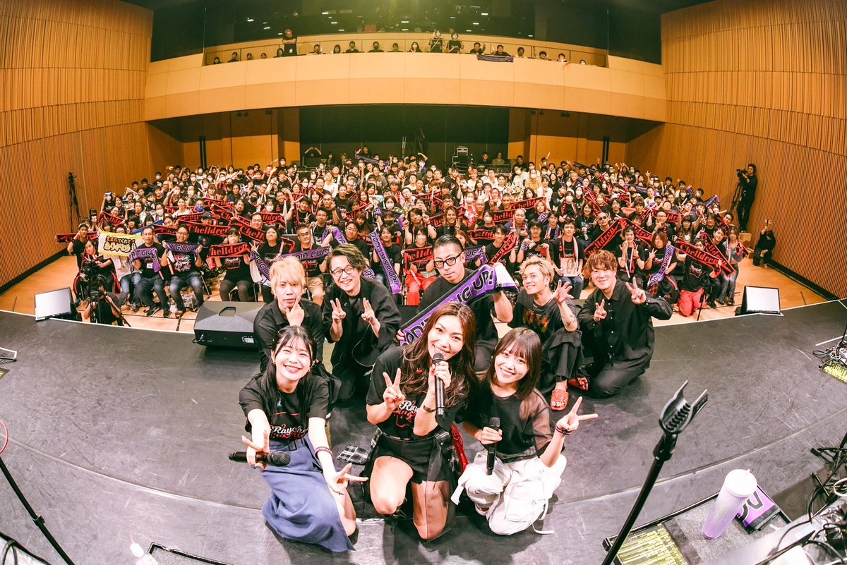 Lay0113's tweet photo. 2年前の今日 2023年7月1日
Raychell Live Tour #SingAlone ファイナル公演🎤🎀
#Raychell #感謝 https://t.co/L4E5e77Pgf