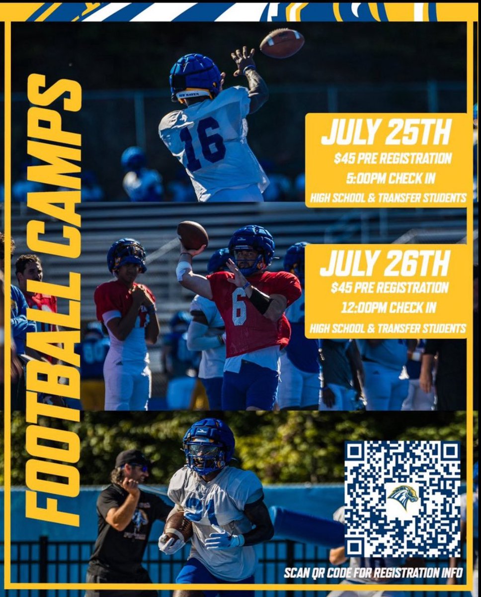Gavin Marshalek (@gavinmarshalek1) on Twitter photo Thank you <a href="/ZettsTim/">Tim Zetts</a> <a href="/Coach_A_Brunori/">Adrian Brunori</a> for the invite to <a href="/UNewHavenFB/">New Haven Football</a> camp. Looking forward to the opportunity
<a href="/coach_pow/">Mark Powell</a> <a href="/CoachJZamot/">Joshua Zamot</a> <a href="/CoachRGhanim/">Ricky Ghanim</a> #FAST #RidersOfTheNight Thank you <a href="/ZettsTim/">Tim Zetts</a> <a href="/Coach_A_Brunori/">Adrian Brunori</a> for the invite to <a href="/UNewHavenFB/">New Haven Football</a> camp. Looking forward to the opportunity
<a href="/coach_pow/">Mark Powell</a> <a href="/CoachJZamot/">Joshua Zamot</a> <a href="/CoachRGhanim/">Ricky Ghanim</a> #FAST #RidersOfTheNight