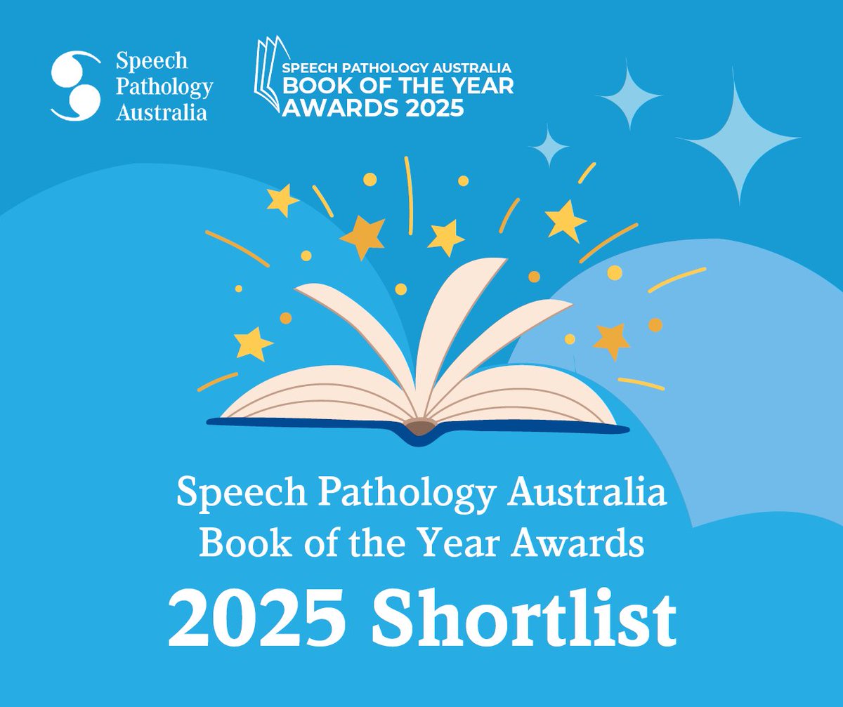 SpeechPathAus's tweet image. Book of the Year Awards
2025 shortlist
We’re proud to celebrate exceptional Australian books that nurture children’s language development & build strong literacy foundations – supporting families, educators, & our community across the country.
bit.ly/4l8tOYN