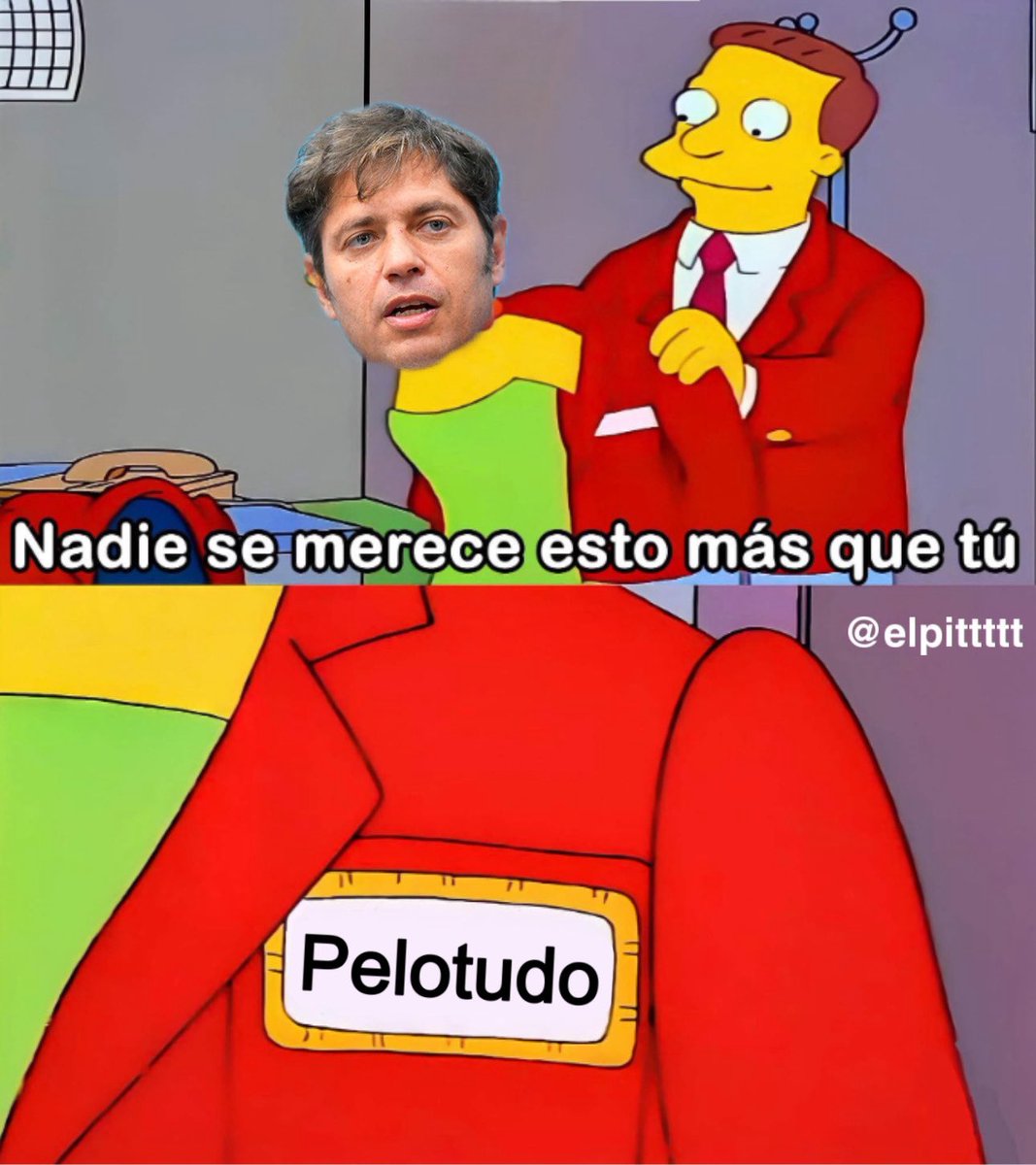 Jsjajajajajajajajaajjajaja el mejor meme de #Kicillof 
#KiciloffPelotudo