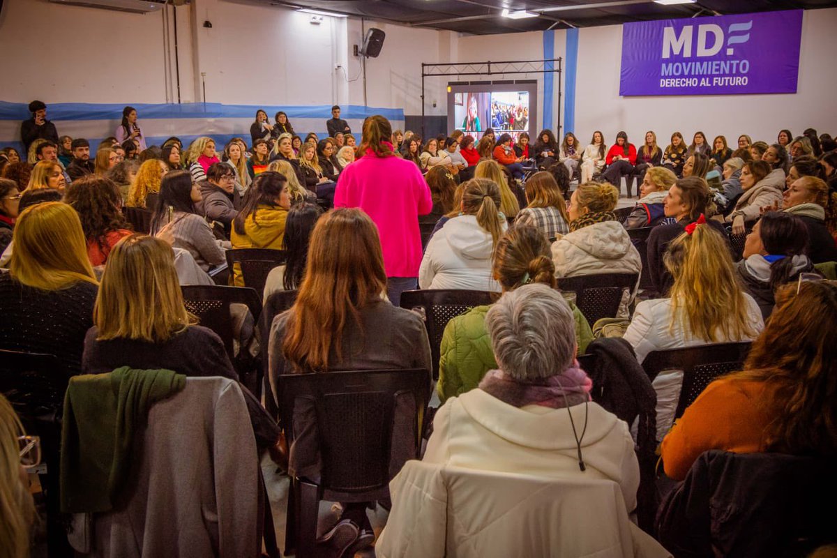 Estela Díaz (@estelaediaz) on Twitter photo ¡Con la fuerza de las compañeras del <a href="/MOVIMIENTODAF/">Movimiento Derecho al Futuro</a> estamos construyendo una alternativa para la provincia! 💪🏼💜
🙌🏻 Nos encontramos con compañeras del MDF en un contexto de embates y enorme recrudecimiento de la crueldad y la violencia contra nosotras. Pero no nos intimidan. Las ¡Con la fuerza de las compañeras del <a href="/MOVIMIENTODAF/">Movimiento Derecho al Futuro</a> estamos construyendo una alternativa para la provincia! 💪🏼💜
🙌🏻 Nos encontramos con compañeras del MDF en un contexto de embates y enorme recrudecimiento de la crueldad y la violencia contra nosotras. Pero no nos intimidan. Las