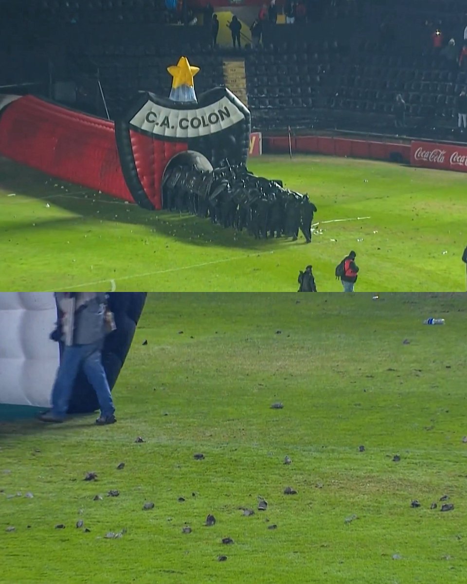 Esta imagen habla por sí sola.

Tristísimo presente de Colón.