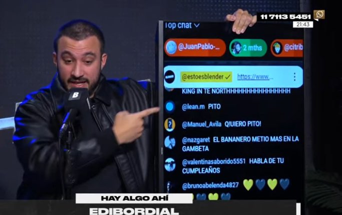 Hay Algo Ahí youtube comments tweet media