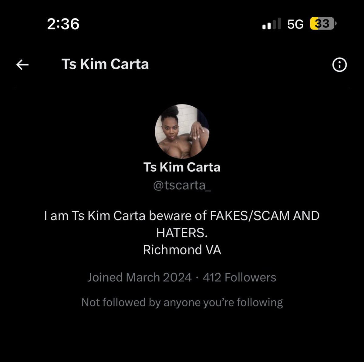 This is a fake page i will not reach out to anybody first beware of FAKES that will act like me to eventually beg for money if you send them pic number or anything that they can research YOU ARE TAKEN A RISK OF BEING BLACKMAILED TO SEND MONEY OR GIFTCARDS