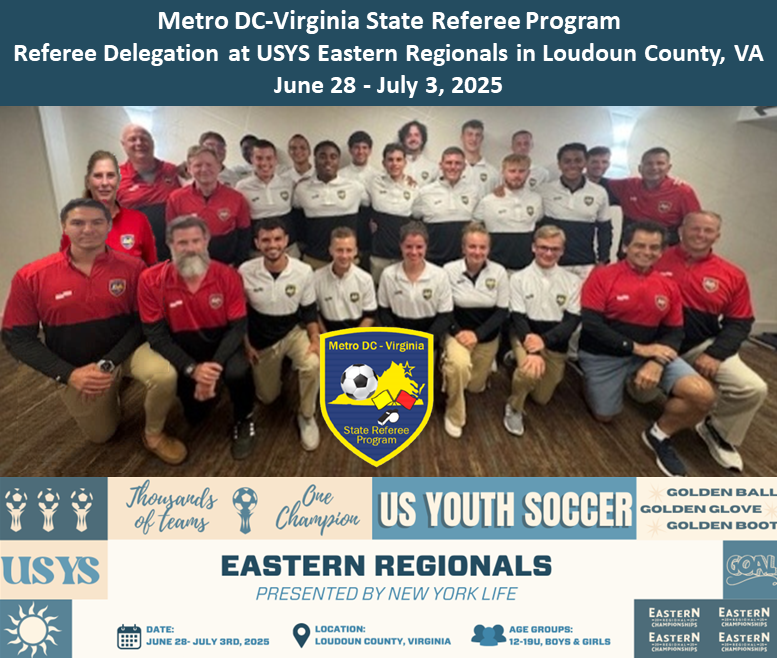 vadcrefs's tweet photo. THE DELEGATION! Our Referees continue to Shine! 
Metro DC-Virginia State Referee Program #Proud #MovingForward #ThirdTeam #KnewTheAssignment https://t.co/7ne99ODkKW