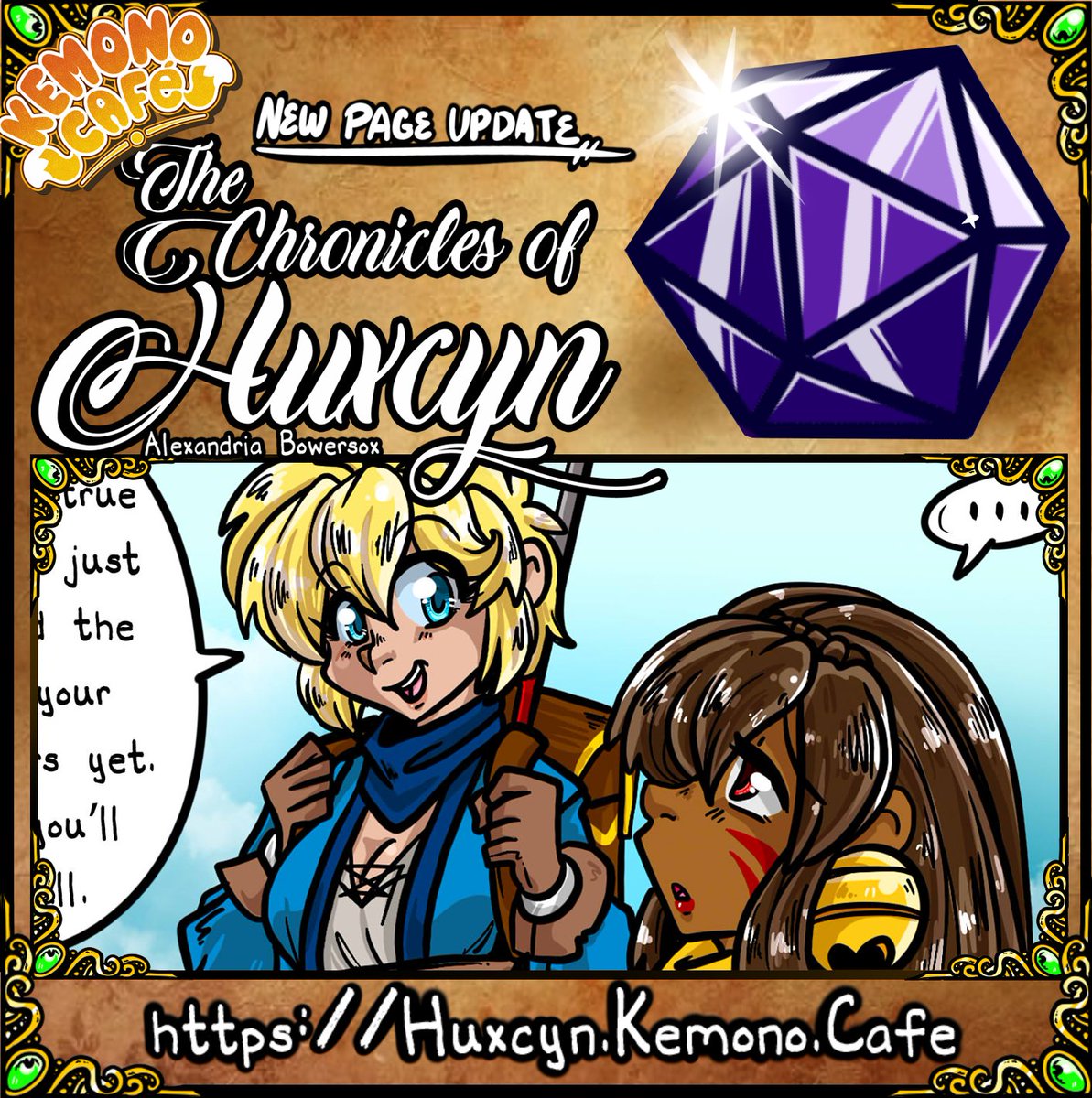 Jyinxxed (@jyinxxed) on Twitter photo Next page of The Chronicles of Huxcyn is out now on <a href="/CafeKemono/">Kemono Cafe 📚Anime and Furry Webcomic Hosting</a>
Read it at huxcyn.kemono.cafe
And now to the other half of the split party.
#fantasy #webcomic #furry #comic Next page of The Chronicles of Huxcyn is out now on <a href="/CafeKemono/">Kemono Cafe 📚Anime and Furry Webcomic Hosting</a>
Read it at huxcyn.kemono.cafe
And now to the other half of the split party.
#fantasy #webcomic #furry #comic