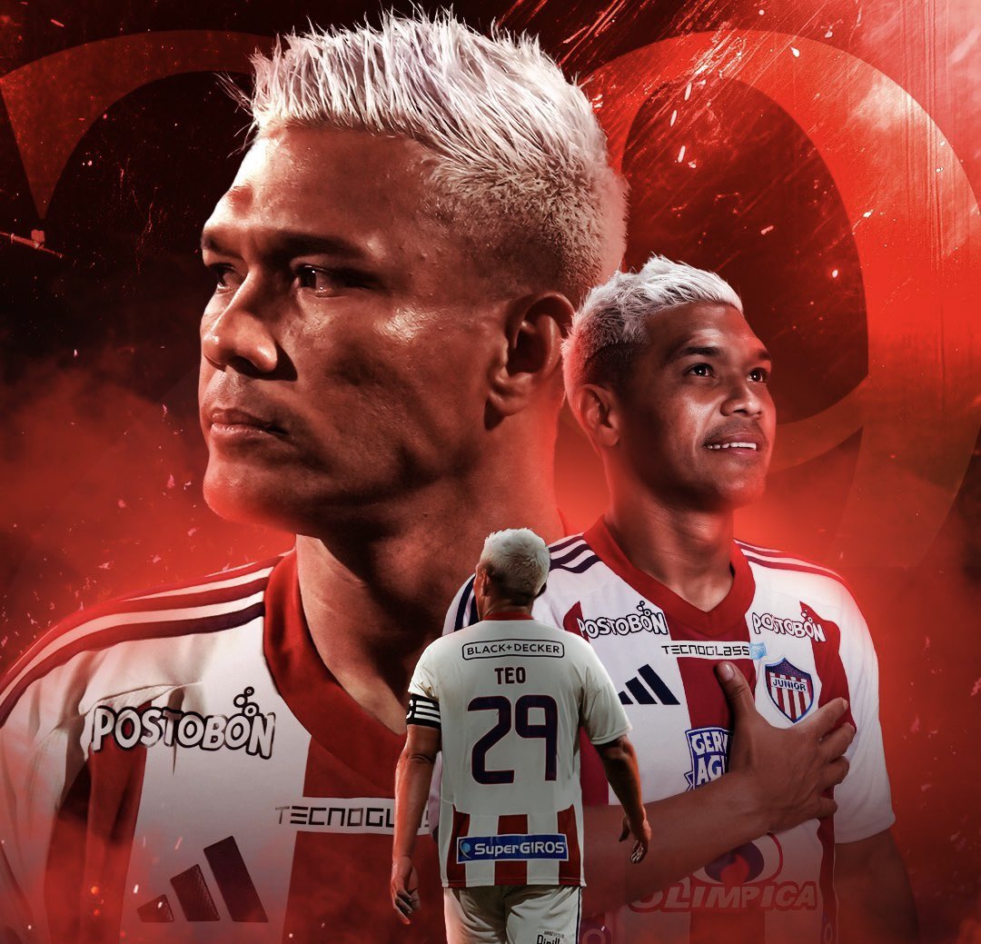 Confirmado, Teófilo Gutiérrez amplia su contrato 6 meses más en Junior