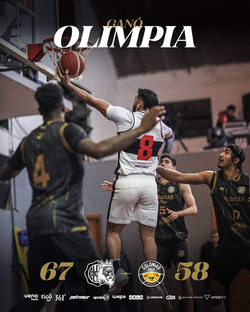 💪🏻 ¡GANÓ #𝗢𝗟𝗜𝗠𝗣𝗜𝗔! 🤍🖤🤍