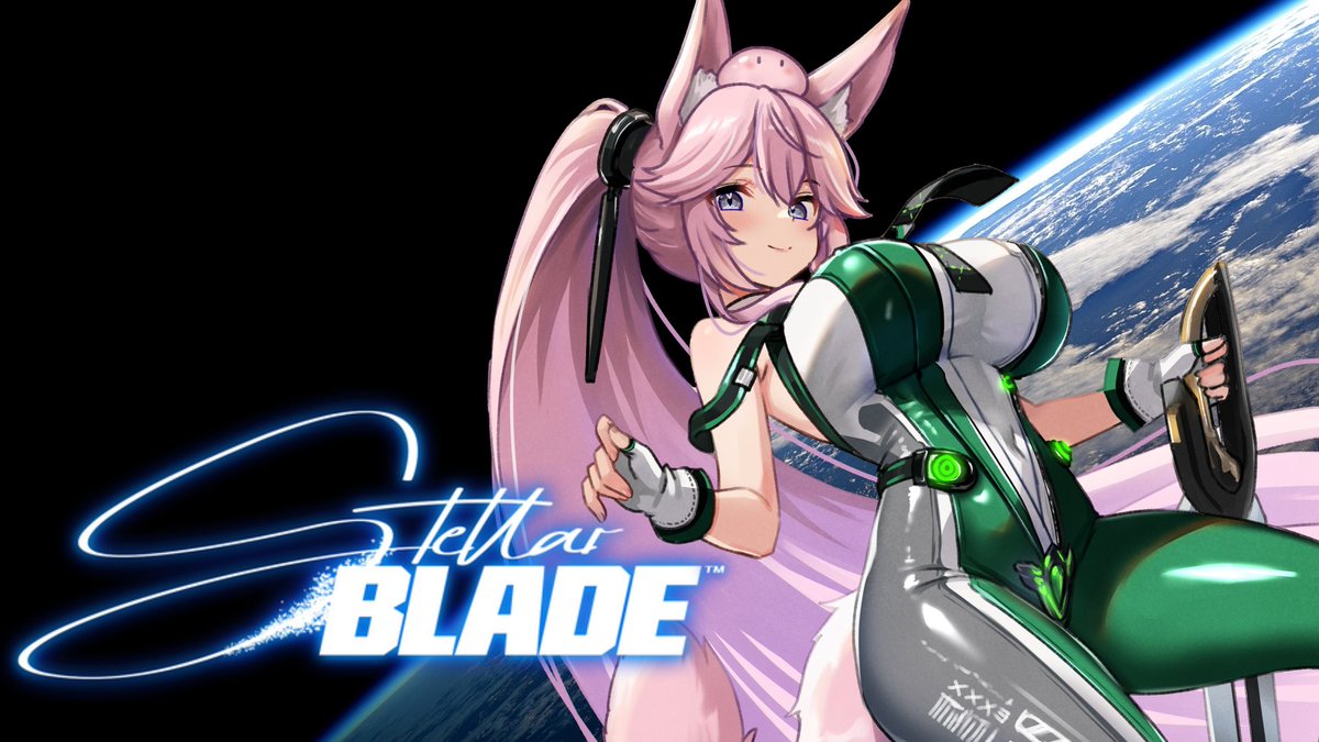 Playing so more stellar blade for the second time ever!! Live on Twitch 💜

🎨: <a href="/EckertEich/">E&E (Eckert&Eich)🔞 艦これと学マス好きだよ!OPEN Skeb/VGen</a> 💕