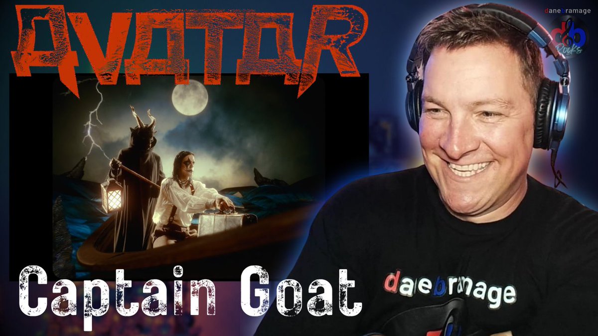 DaneBrmgROCKS's tweet image. The day has finally come! I'm reacting to AVATAR's BRAND NEW SINGLE, "Captain Goat" (Official Music Video)! This is huge for the channel, as Avatar was the very first band I ever reacted to. 

danebramageROCKS.com

#danebramagerocks #reaction #Avatar #AvatarMetal #CaptainGoat