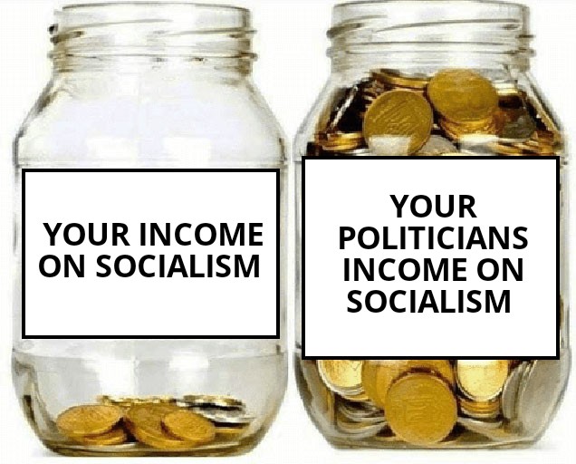 If you don't think this is true, go to your nearest reservation and you can see a socialist utopia in action.