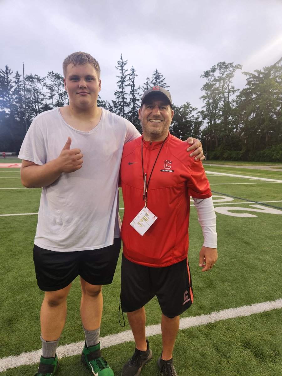 Big John Kolarchick (@bigkolarchick) on Twitter photo I had a great time competing and balled out at the Cornell camp! I learned a lot from <a href="/Sean_Reeder/">Sean Reeder</a> this weekend! #YELLCORNELL
<a href="/CoachNort73/">Colin Norton</a> <a href="/JaredBackus1/">Jared Backus</a> <a href="/18bstank/">Coach Stank</a> <a href="/alex_pallone/">Alex Pallone</a> <a href="/AllenTrieu/">Allen Trieu</a> <a href="/DaBossHog_/">Coach Green</a> <a href="/coachdixon_OLSM/">Greg Dixon</a> <a href="/TJ_Spartan34/">Taiwan Jones</a> <a href="/hoggsgonewild/">hoggsgonewild</a> <a href="/OLSMFootball/">OLSM Football</a> #
#lefttackle I had a great time competing and balled out at the Cornell camp! I learned a lot from <a href="/Sean_Reeder/">Sean Reeder</a> this weekend! #YELLCORNELL
<a href="/CoachNort73/">Colin Norton</a> <a href="/JaredBackus1/">Jared Backus</a> <a href="/18bstank/">Coach Stank</a> <a href="/alex_pallone/">Alex Pallone</a> <a href="/AllenTrieu/">Allen Trieu</a> <a href="/DaBossHog_/">Coach Green</a> <a href="/coachdixon_OLSM/">Greg Dixon</a> <a href="/TJ_Spartan34/">Taiwan Jones</a> <a href="/hoggsgonewild/">hoggsgonewild</a> <a href="/OLSMFootball/">OLSM Football</a> #
#lefttackle