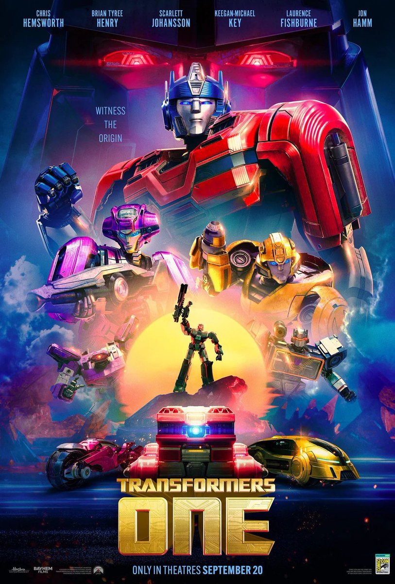 Unicornblossom4's tweet photo. Watch Transformers One on Netflix and Prime, made by the hands of humans who love the franchise.
#WeWantTransformersTwo #SaveTFOnesequel #TFOne #TransformersOne #TransformersOnesequel #TFOne https://t.co/Oy2yz8Zfcz