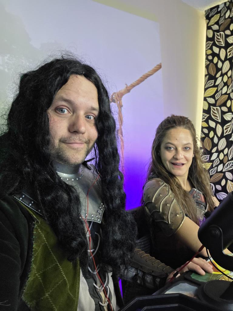 Adam Conn (@azerold1) on Twitter photo It's tournament time on #MythicBastionland! Come watch the joust and games as we compete for glory!
Cast - The Willow Knight <a href="/DianaRes3/">☆Diana Restrepo☆</a> <a href="/BrianaDeCoster/">Utahime➡️GenCon</a> and GM <a href="/ErikFrankhouse/">Erik Frankhouse 🎥NEW SHOW🎥</a>
#knights #TTRPGs #actualplay #dice
youtube.com/live/Tc13DUzPN… It's tournament time on #MythicBastionland! Come watch the joust and games as we compete for glory!
Cast - The Willow Knight <a href="/DianaRes3/">☆Diana Restrepo☆</a> <a href="/BrianaDeCoster/">Utahime➡️GenCon</a> and GM <a href="/ErikFrankhouse/">Erik Frankhouse 🎥NEW SHOW🎥</a>
#knights #TTRPGs #actualplay #dice
youtube.com/live/Tc13DUzPN…