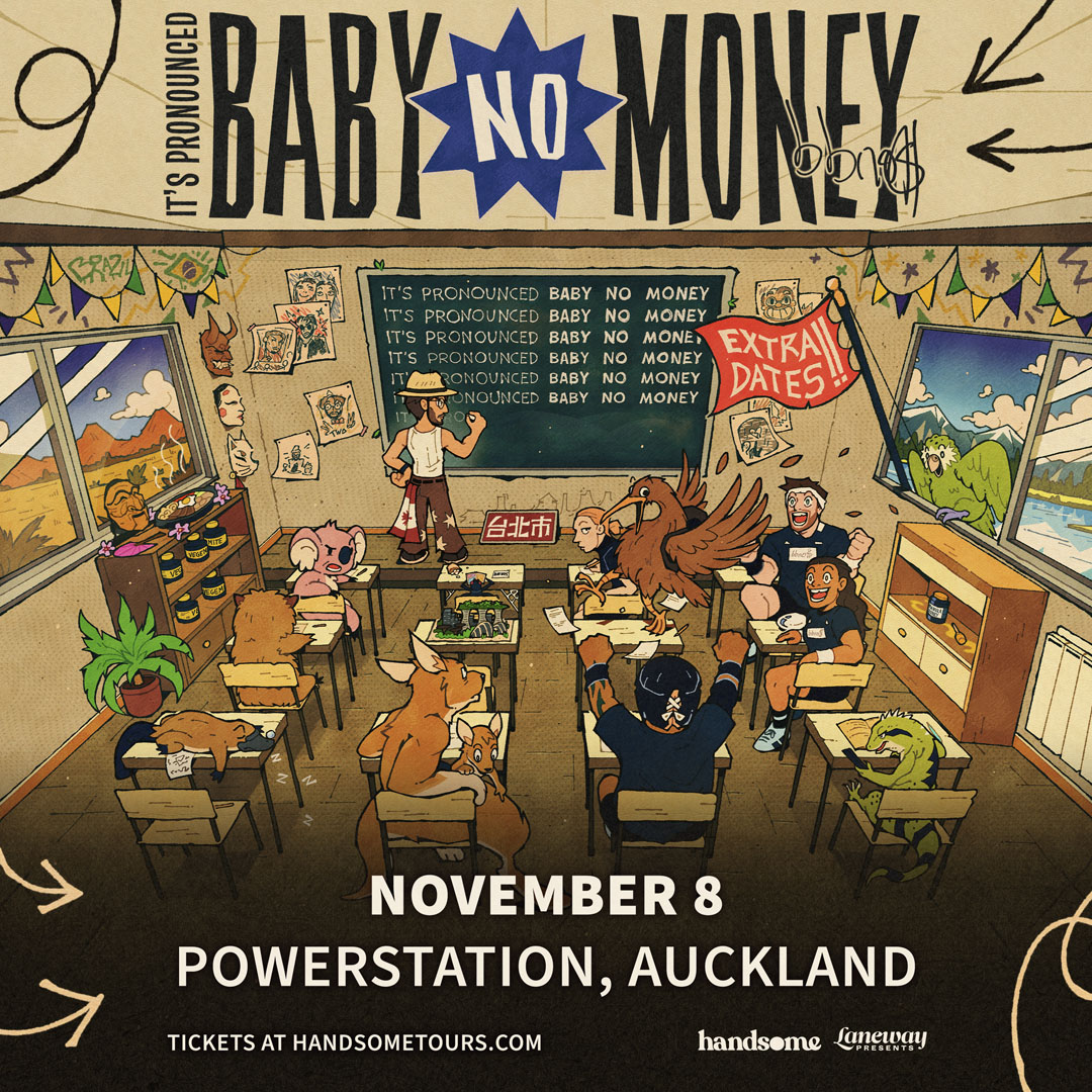 Ticketmaster NZ (@ticketmaster_nz) on Twitter photo JUST ANNOUNCED ๐ธ <a href="/bbnomula/">bbno$ ๐ถ๐ซ๐ฐ</a> is BACK in New Zealand with his 'It's Pronounced Baby No Money" Tour!
๐
Sat 8 Nov, 2025
๐ Auckland, NZ
๐๏ธ tktmstr.co/bbnomula JUST ANNOUNCED ๐ธ <a href="/bbnomula/">bbno$ ๐ถ๐ซ๐ฐ</a> is BACK in New Zealand with his 'It's Pronounced Baby No Money" Tour!
๐
Sat 8 Nov, 2025
๐ Auckland, NZ
๐๏ธ tktmstr.co/bbnomula