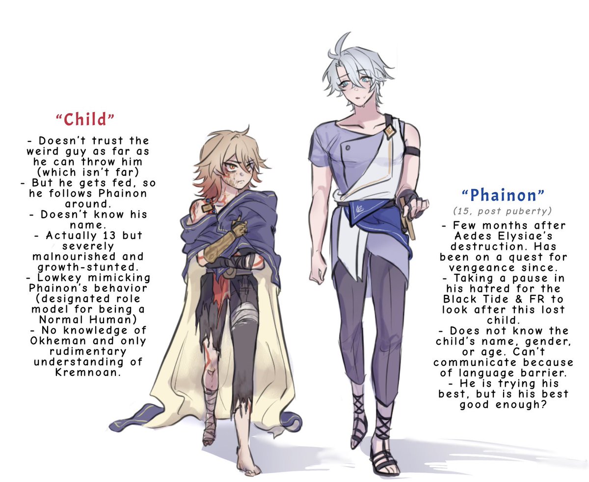 evilsybs's tweet image. A bit late but here’s day 4! Fic + silly doodles

#myphai #myphaiweek