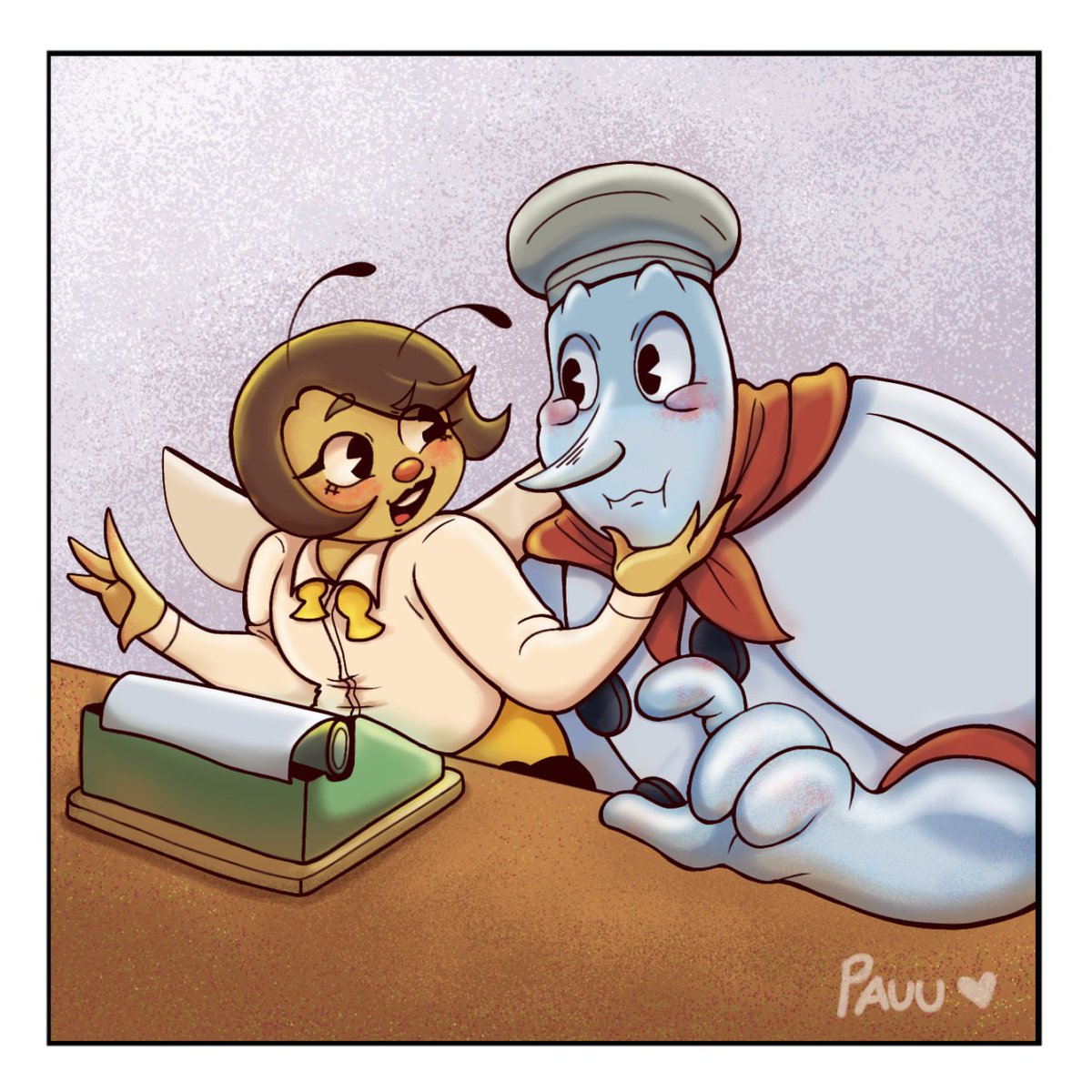 PauuPrintss's tweet photo. "Oh Darling, ya know we use our words to 𝙎𝙩𝙞𝙣𝙜!"
#BeeBaker https://t.co/trigIBpKk7