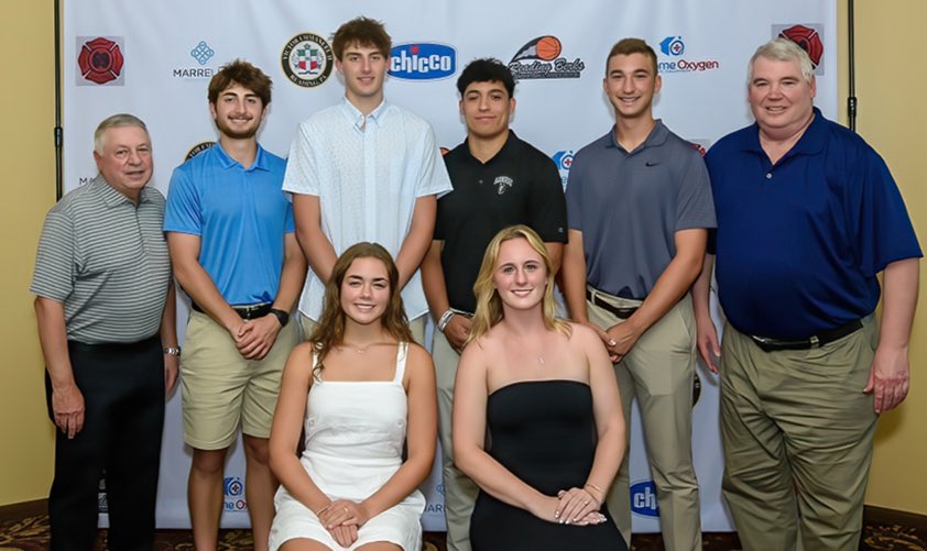 The RBBA Senior Awards Dinner was held on June 24th at the Heidelberg Country Club recognizing 8 outstanding student athletes from the Class of 2025. Each received a $2000 award from the RBBA. They were selected based on their success both on the court and in the classroom.