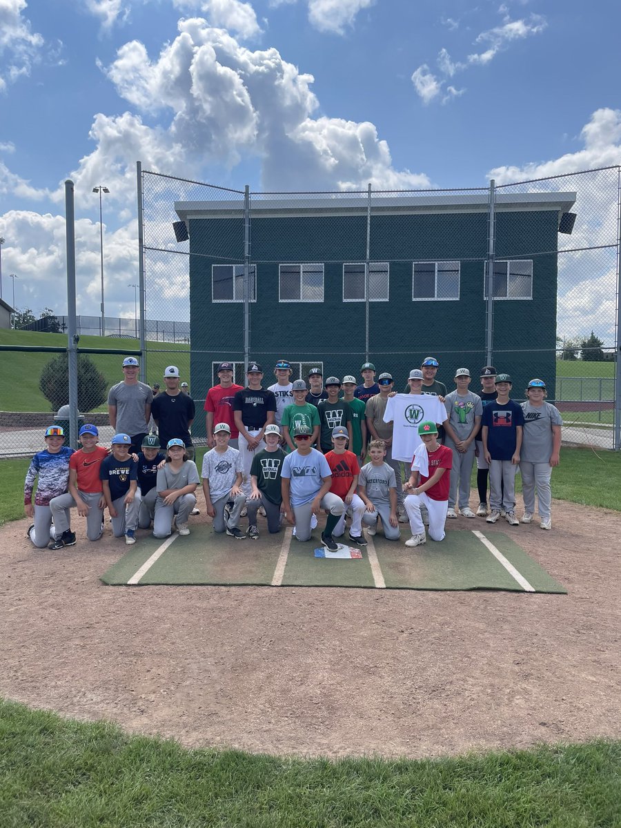 One Week! Join us July 7th-10th for our 3rd annual Waterford Baseball Camps!

Come throw and hit things with us!