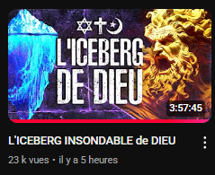 Apolskeee's tweet photo. La nouvelle vidéo de Didi Chandouidoui sur L’iceberg insondable de Dieu est pour moi la vidéo la plus marquante et importante que j'ai pu visionner et je parle très serieusement

Merci Didi, pour ouvrir des portes que beaucoup n’osent même pas frôler 🙏🩵 https://t.co/NcQsoZ9eDg