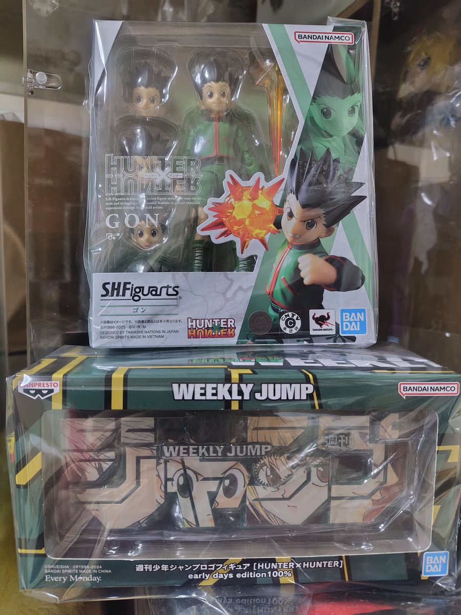 HUNTER×HUNTER ジャンプロゴフィギュア ジャンプロゴフィギュアHUNTER×HUNTER NARUTO ONE PIECE #hunter