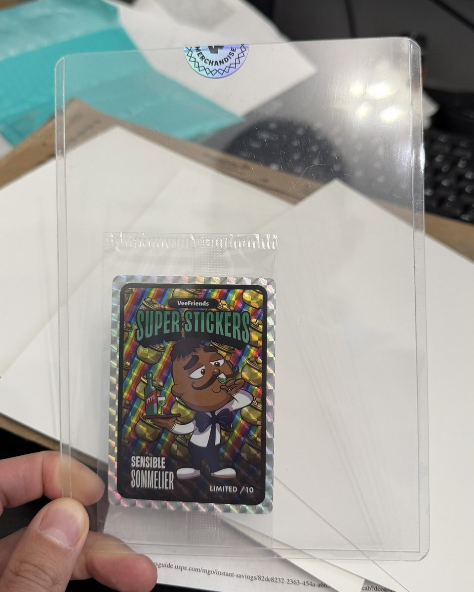 Found the Pot of Gold! <a href="/VeeFriendsCards/">VeeFriends Cards</a> <a href="/veefriends/">VeeFriends</a> <a href="/garyvee/">Gary Vaynerchuk</a> #SuperStickers