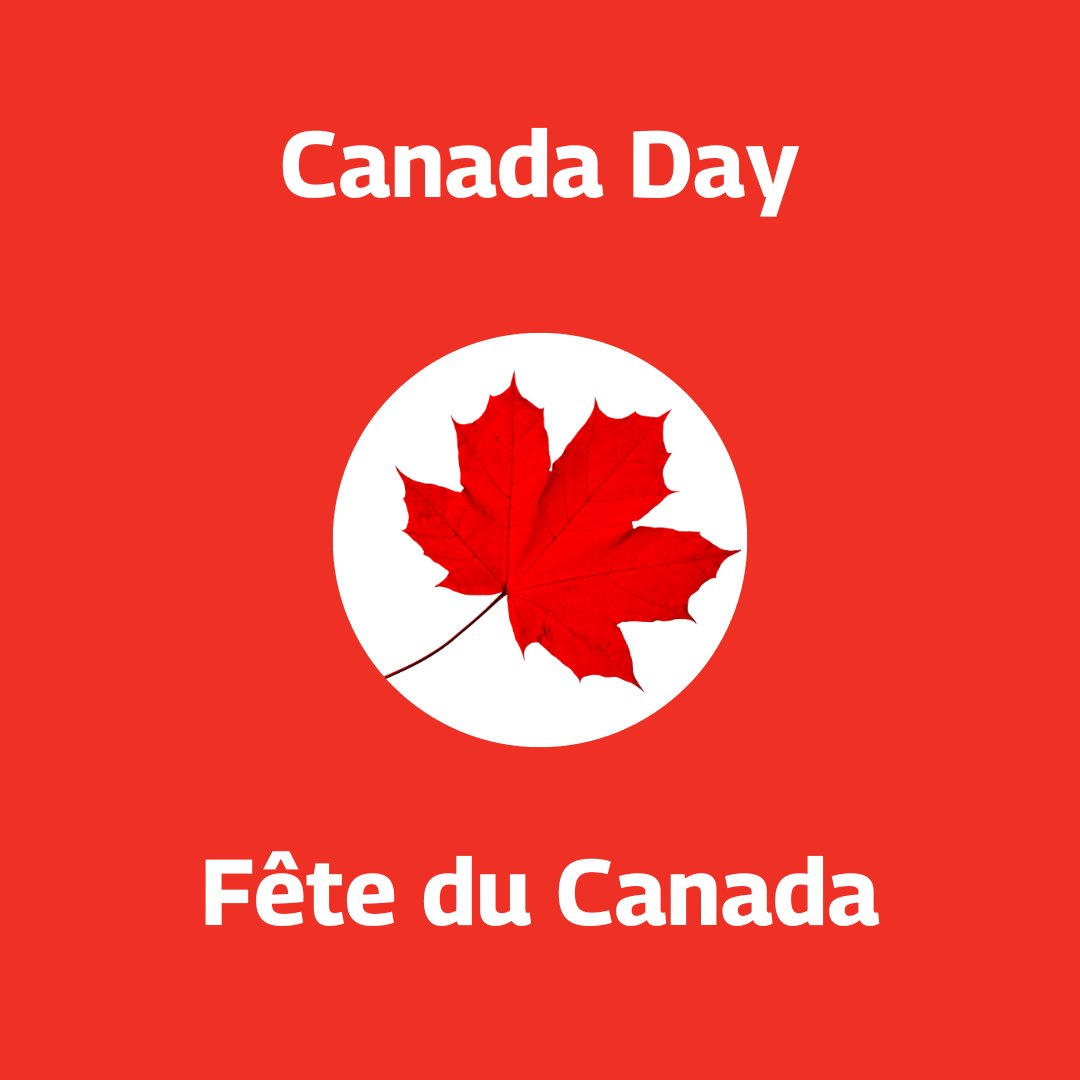 🍁 Happy Canada Day! 🇨🇦
🍁 Bonne fête du Canada ! 🇨🇦