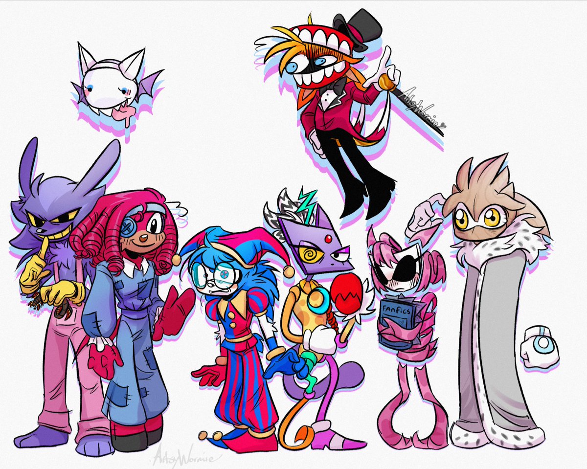 CocoaBoi4's tweet image. I was brain rotting.
Tails is hideous tho💔
Nicky pomni made more sense idk
Changed the designs Abit to feel like it's own thing 🫶
#SonicTheHedgehog
#TheAmazingDigitalCricus